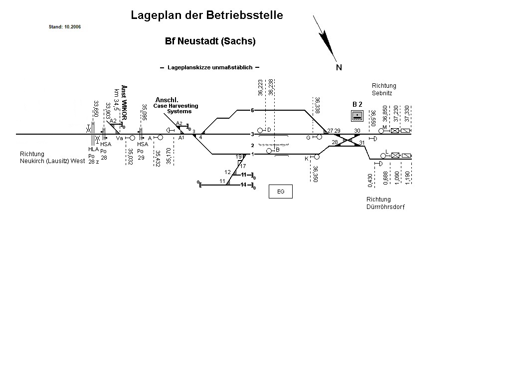 Lageplan 2006