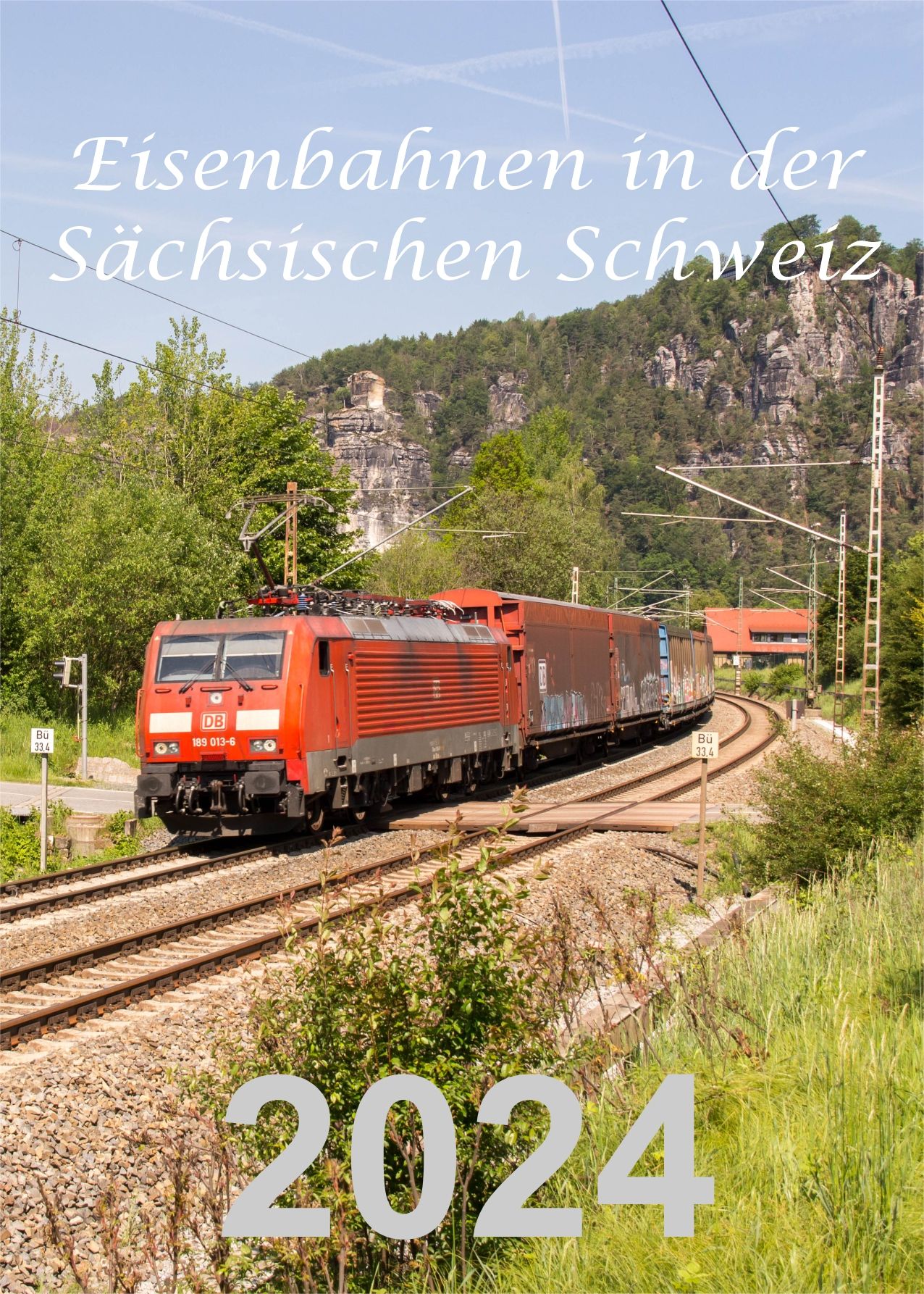 Kalender Eisenbahn in der Sächsischen Schweiz 2024 Planer